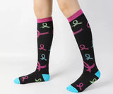 Colorful 15-20 mmHg Compression Socks