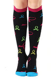 Colorful 15-20 mmHg Compression Socks