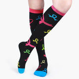 Colorful 15-20 mmHg Compression Socks